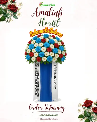 Standing Flower di Jekan Raya